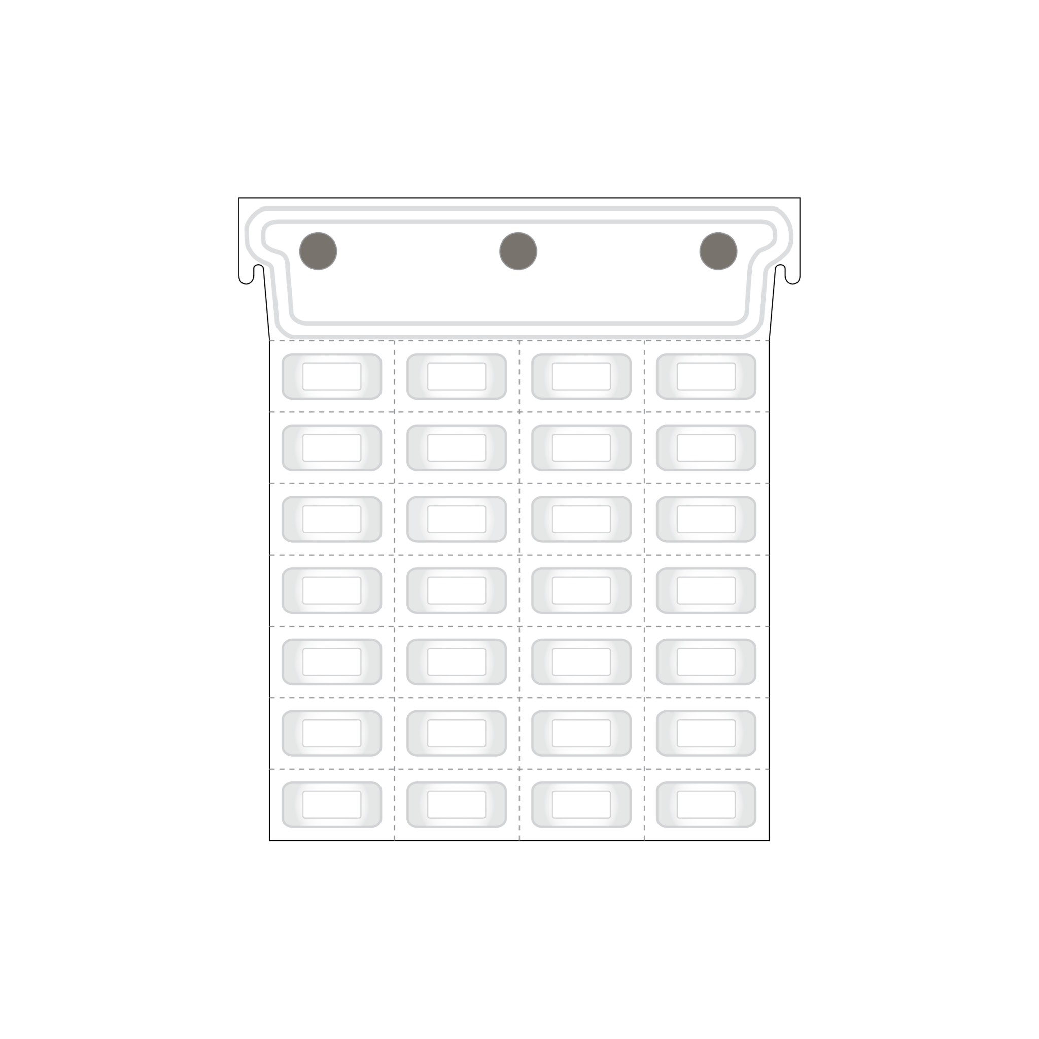 UD80072 Unit Dose Blisters